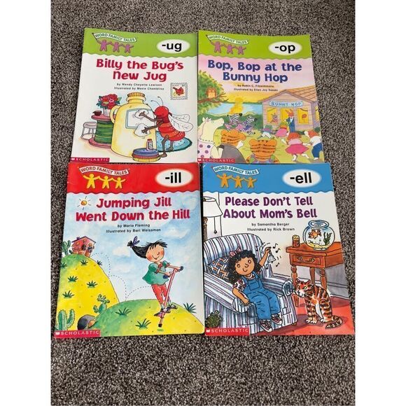 Set of 4 Word Family Tales educational books - Picture 1 of 9